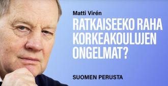 Ratkaiseeko raha korkeakoulujen ongelmat? Näin emeritusprofessori Matti Viren laittaisi suomalaisen korkeakoulujärjestelmän kuntoon (video)