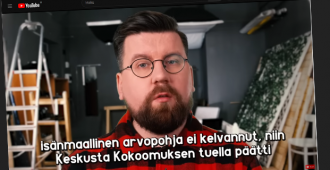 Sebastian Tynkkynen muistuttaa videollaan, mikä puolue aloitti vihreän hulluuden Suomessa